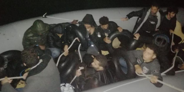 Yunanistan'ın ölüme ittiği 75 göçmen kurtarıldı