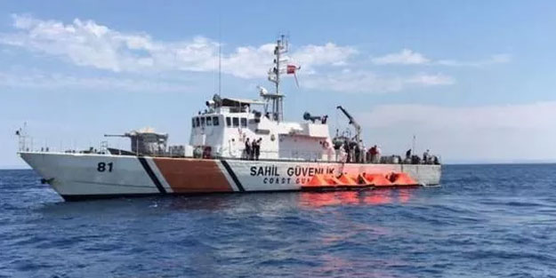 Yunanlıların sürüklediği 72 sığınmacı kurtarıldı