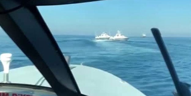 Yunanlıların topukladığı anlar saniye saniye kaydedildi