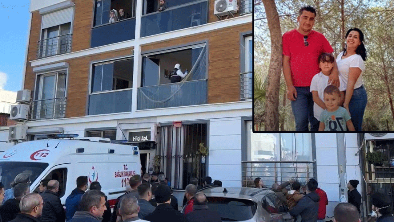 Yürek yakan yangın ihbarı: Eşini ve 2 çocuğunu kaybetti!