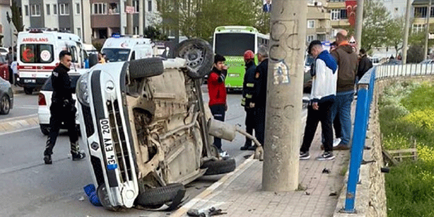 Yürekleri ağza getiren kaza