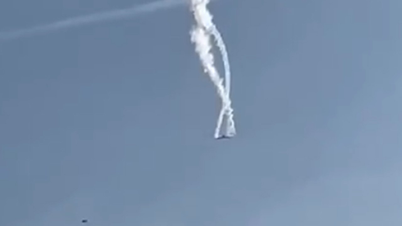 Yürekleri dağlayan görüntü! İşte uçağımızın düşme anı