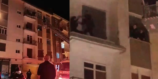 Yüreklerin ağza geldiği an! İntihara kalkışan kadını refleksiyle kurtardı