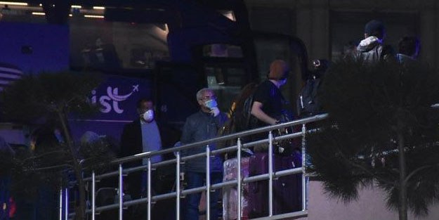 Yurt dışından gelen 175 öğrenci yurtlara yerleştirildi