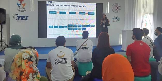 Yurt dışından gençler Teknofest’te yerini aldı