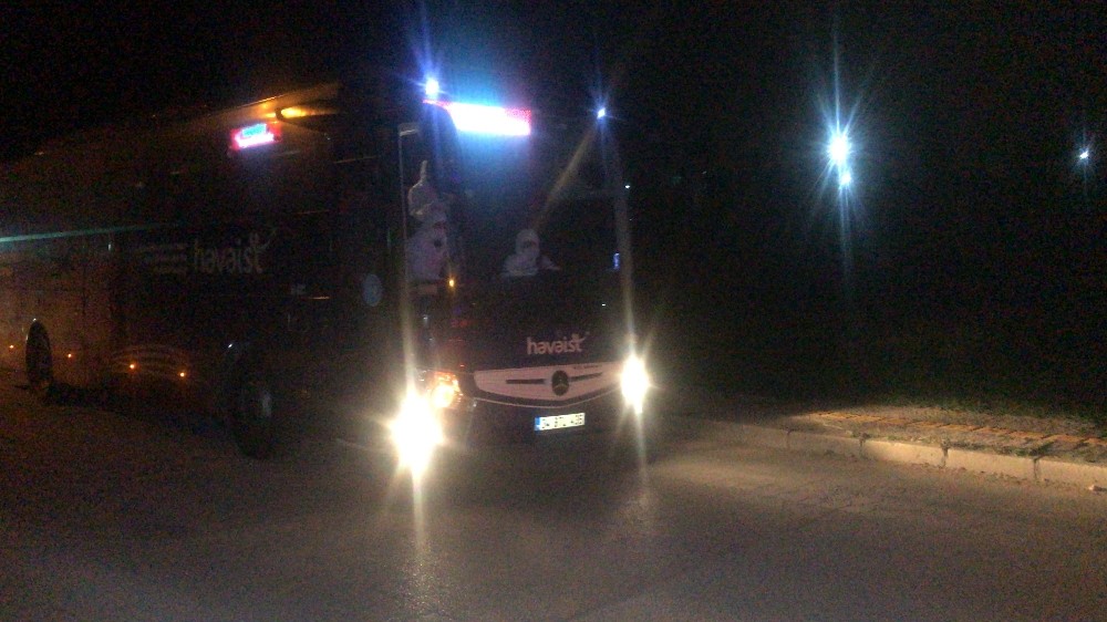 Yurt dışından getirilen 439 kişi Bursa’da yurda yerleştirildi 