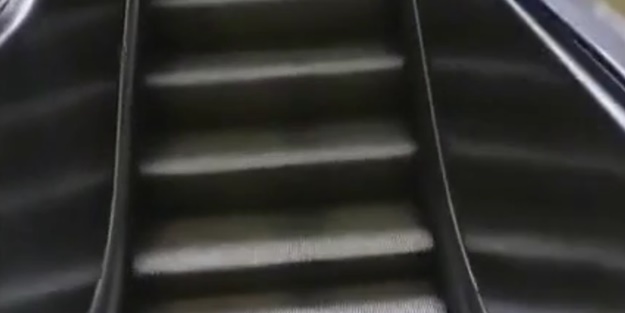 Yürüyen merdivenin çıkardığı ses sosyal medyada gündem oldu: Maşallah İBB çalışıyor