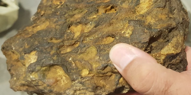 Yürüyüş yaparken buldu... Banka kasasında saklıyor