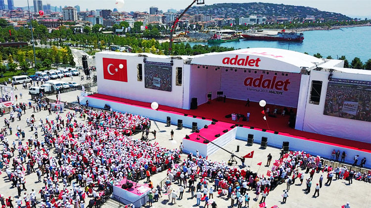 Yürüyüşü de, mitingi de fiyasko... İşte katılma sayısı