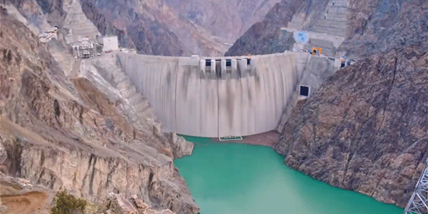 Yusufeli 57 metreye ulaştı