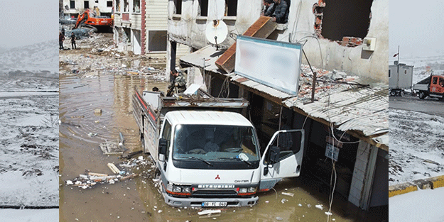 Yusufeli Barajı'nda ilginç görüntü! Son dakikaya kadar bekledi böyle oldu