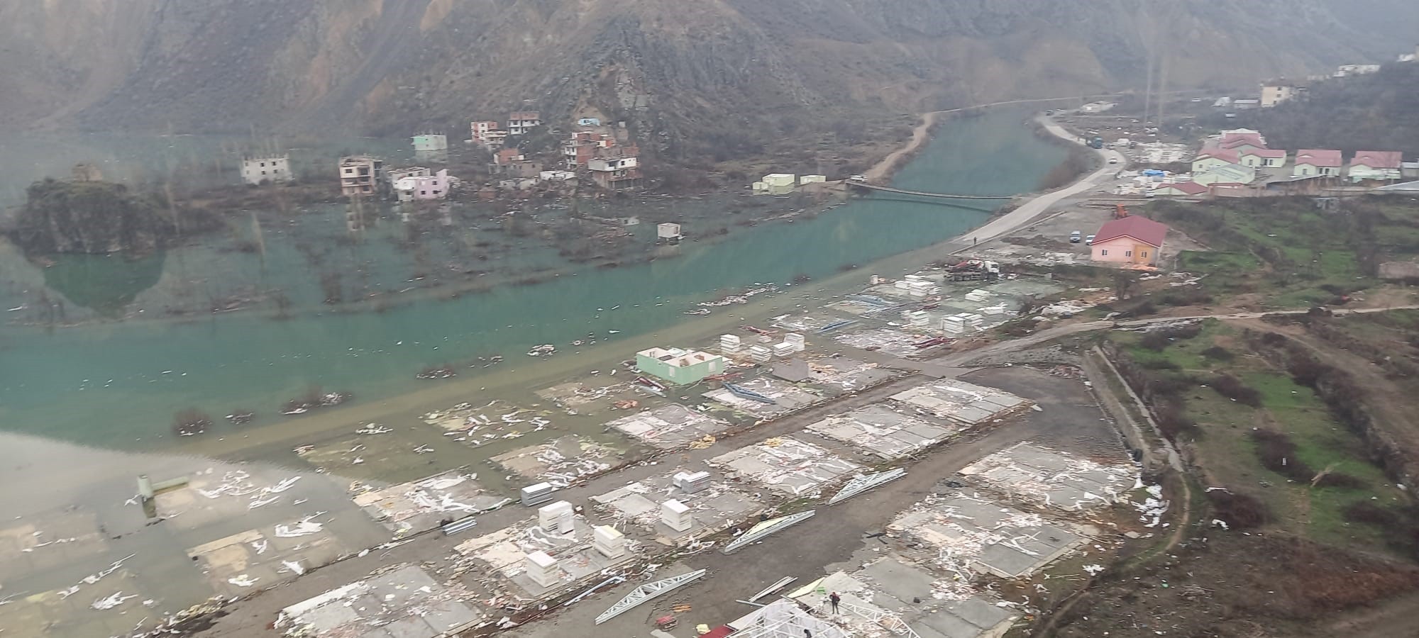 Yusufeli'nin suları sanayi sitesine ulaştı