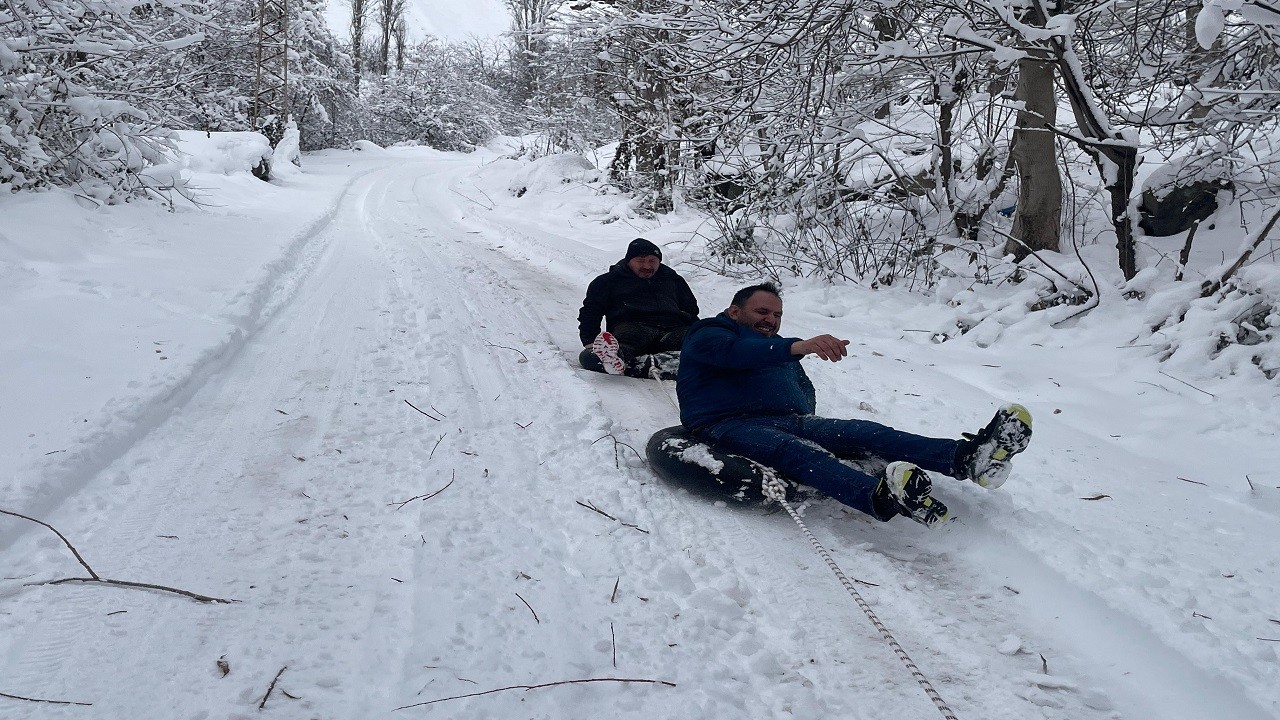 Yusufeli’nde şambrel keyfi