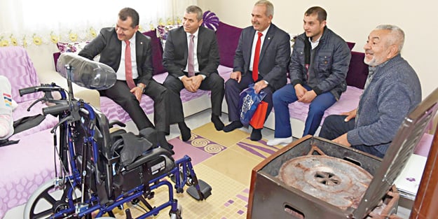 Yüz güldüren 100 tekerlekli sandalye