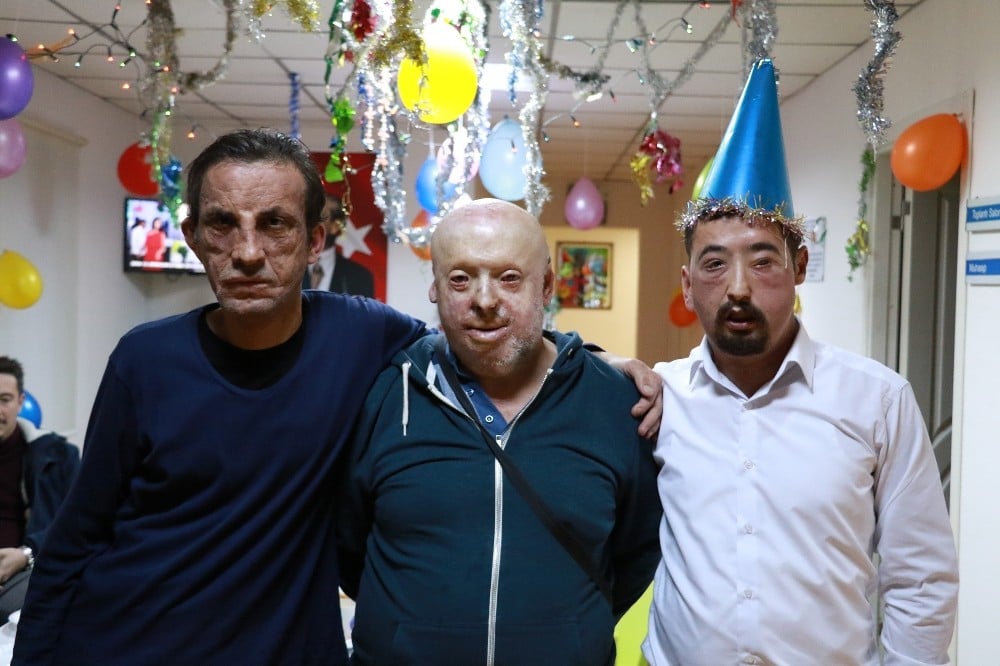 Yüz nakli olan hastalar ve nakil bekleyen hastalar yeni yıla birlikte girdi 