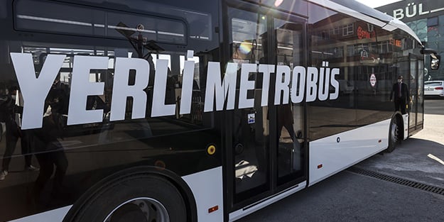 Elektrikli ve yerli metrobüs görücüye çıktı