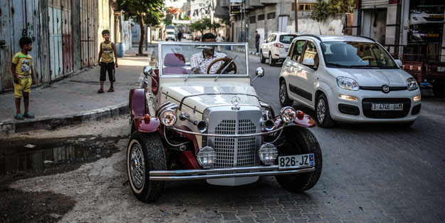 Yüzde 100 Filistinli Mercedes!