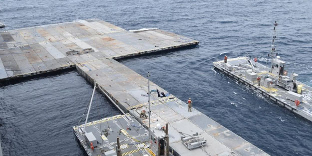 Yüzer iskele Gazzeliler için hayal kırıklığına dönüştü