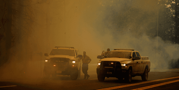 Yüzlerce ev yok oldu! ABD felaketi yaşıyor