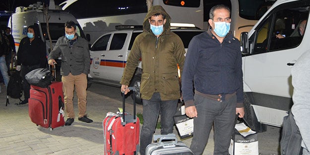 Yüzlerce Türk vatandaşı yurda yerleştirildi