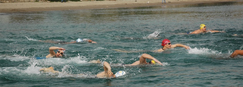 Yüzme tutkunları 14. Datça Kış Yüzme Maratonunda yarışacak 