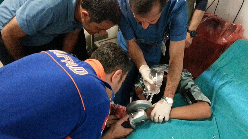 Yüzüğü parmağından AFAD ekipleri çıkardı