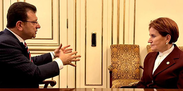 Yüzündeki Rabbi Yessir tarihe karıştı! Akşener'den Ekrem'e bombardıman