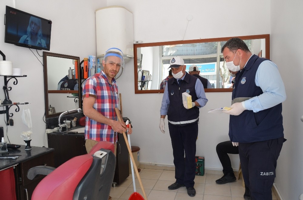 Zabıta ekipleri denetimde 