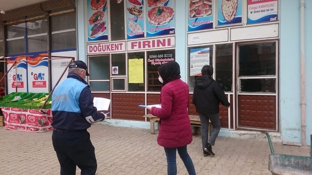 Zabıta ekipleri, fırınlarda denetim yaptı 