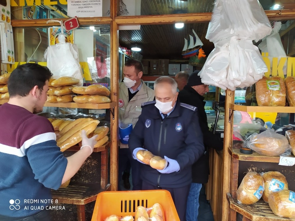 Zabıta ekipleri fırınları denetledi 