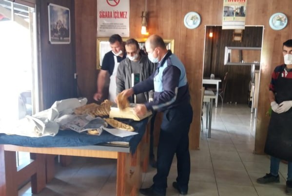 Zabıta ekipleri fırınları denetledi 