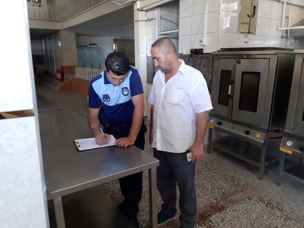 Zabıta ekiplerinden, mutfaklara denetim 