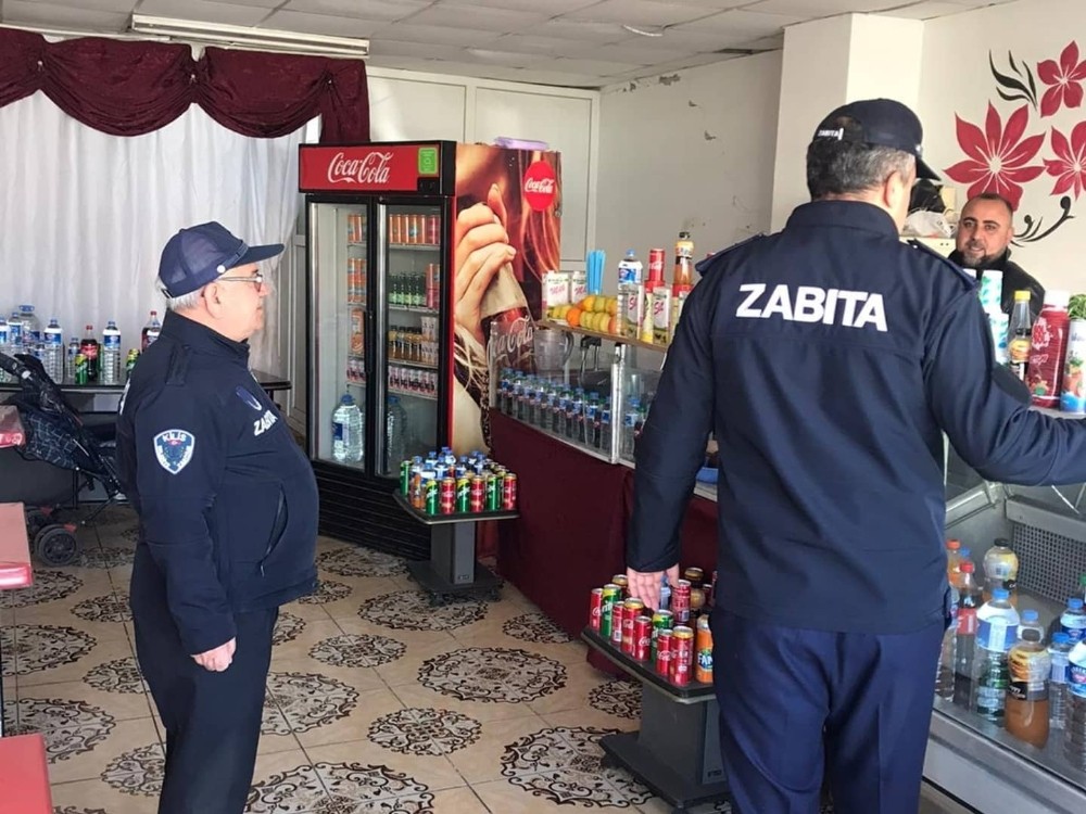 Zabıta lokanta ve pastahaneleri denetledi 