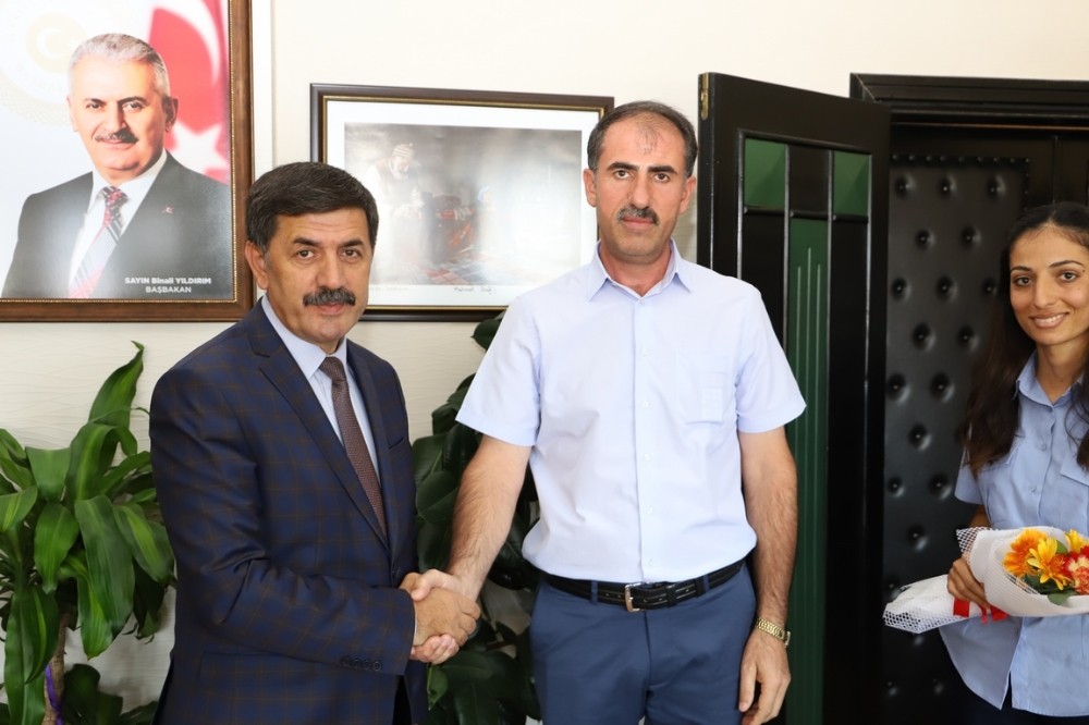 Zabıta Teşkilatı’ndan Başkan Aksun’a ziyaret 