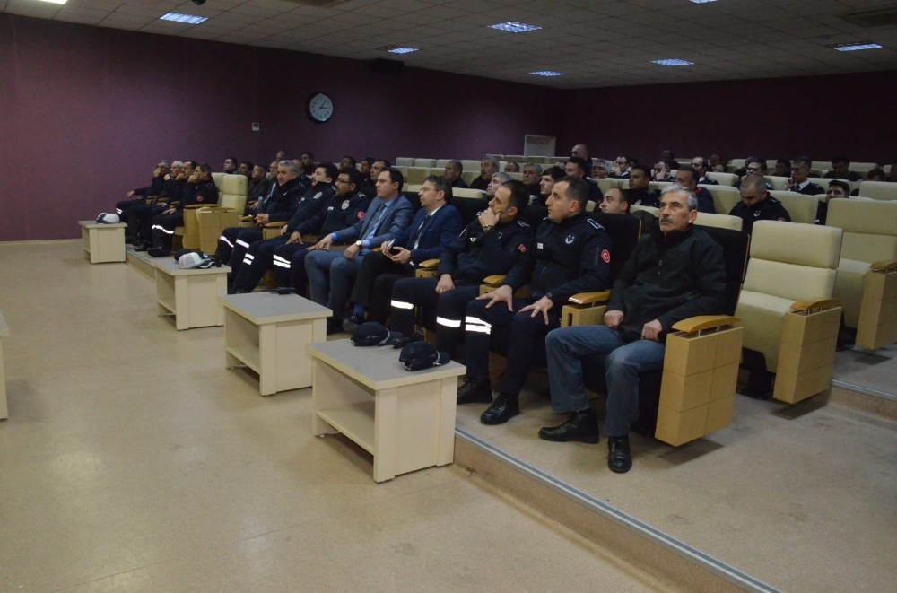 Zabıta ve güvenlik personeline iletişim eğitimi 