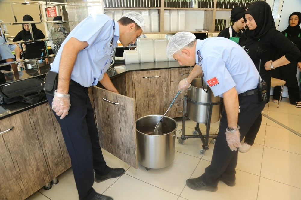 Zabıtadan bayram denetimi 
