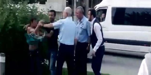 Zabıtadan çocuğa meydan dayağı!
