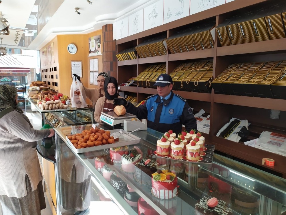 Zabıtadan fırınlara ‘gramaj’ denetimi 