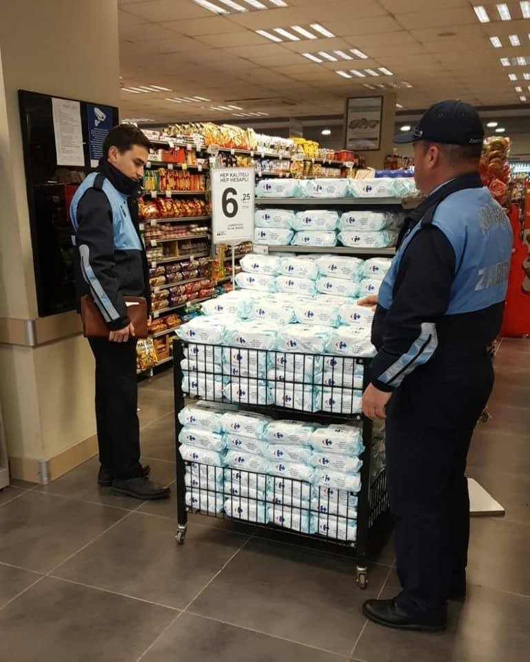 Zabıtadan fiyat artışı iddialarına karşı denetim 