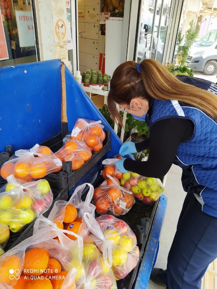 Zabıtadan ürünleri satış ve saklama koşullarına yönelik denetleme 