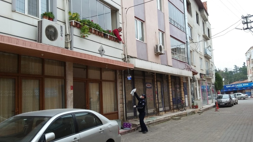 Zabıtanın iple imtihanı 