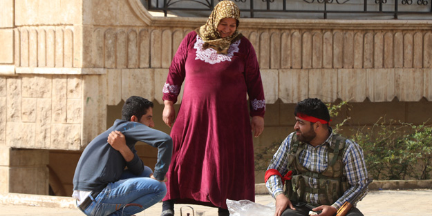 Afrin zaferini çay içerek kutladılar!