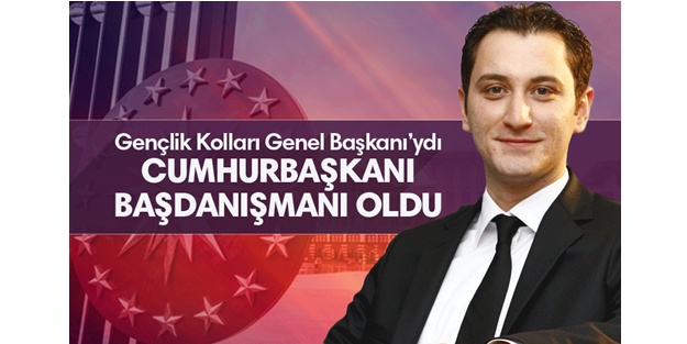 Zafer Çubukcu, Cumhurbaşkanı Tayyip Erdoğan’ın başdanışmanı oldu
