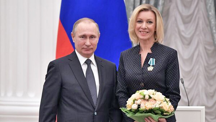 Zaharova: HAMAS'a minnettarız