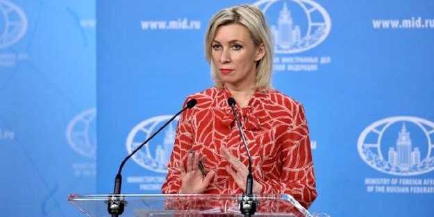 Zakharova: Yaptırımlar için Navalni'yi bahane ettiler
