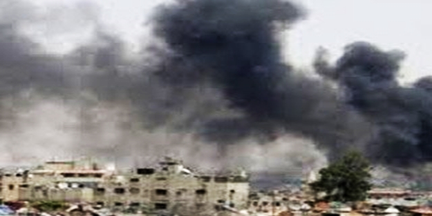 Zalim Rusya bölgedeki tek hastaneyi bombaladı!