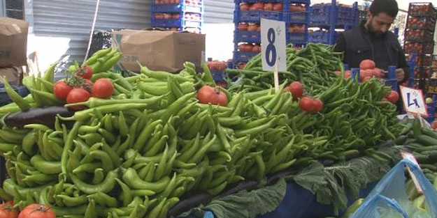 Zam şampiyonu çarliston biberin fiyatı pazarda düştü