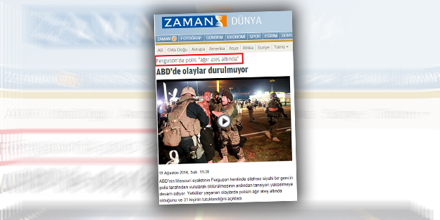 Zaman Amerika'ya ağlıyor
