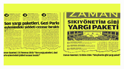 Zaman dün öyle bugün böyle