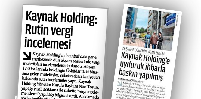 Zaman Gazetesi’nin, “Kaynak” çelişkisi!